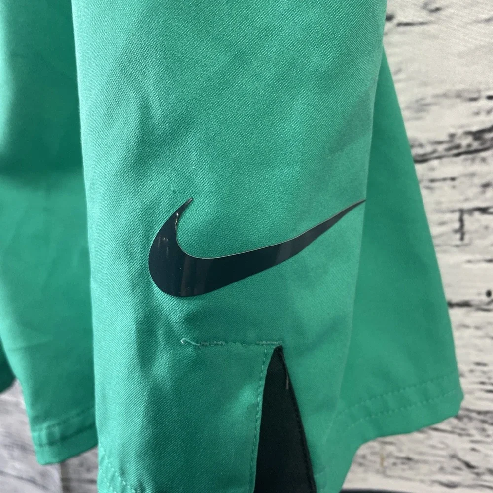 Vintage Nike Swim Trunks Mens‎ Large Teal Green Swoosh Lined 90s Y2K